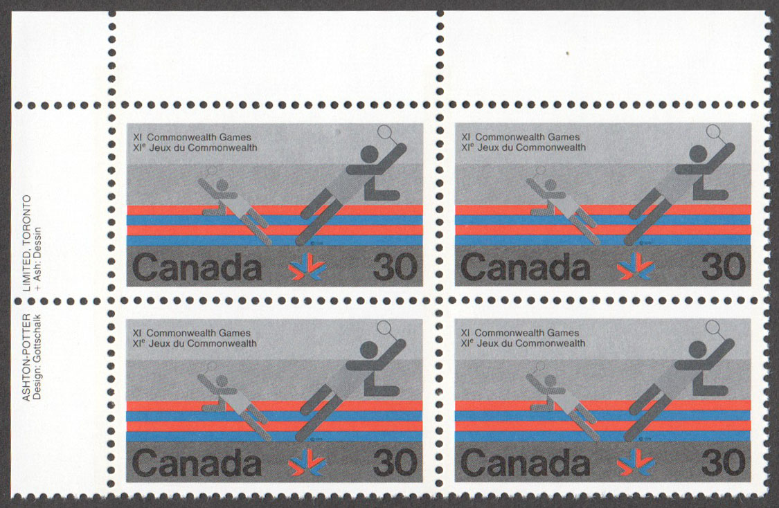 Canada Scott 758 MNH PB UL (A8-12) - Click Image to Close